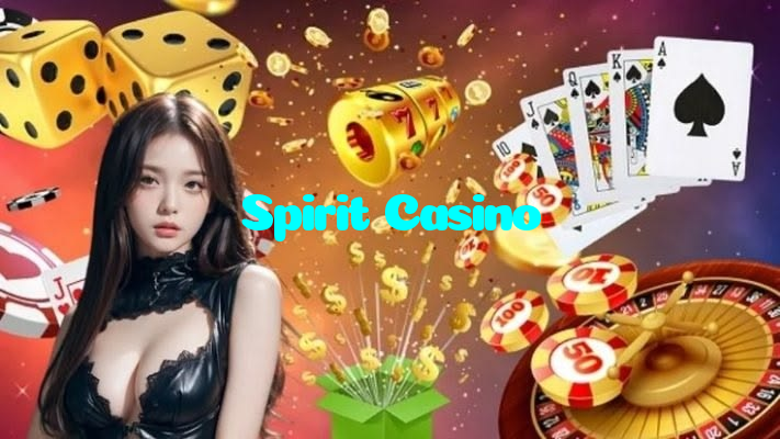 Spirit Casino casino presented on mobile device in Pakistan with slots and live games